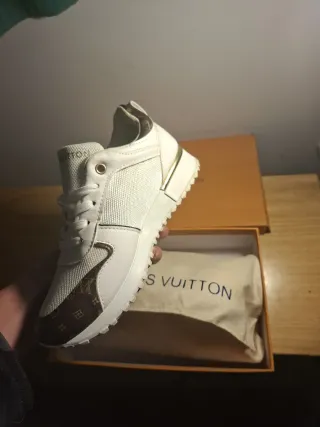 Zapatillas Running LV Mujer Marrón/Blanco