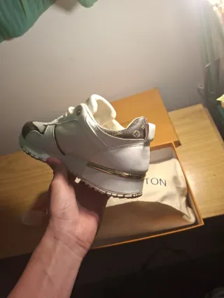 Zapatillas Running LV Mujer Marrón/Blanco