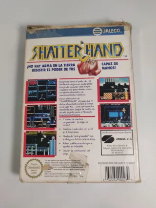 Shatter Hand Nintendo NES