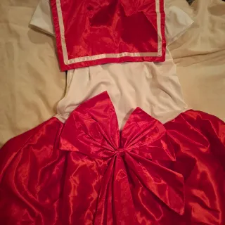 Disfraz Sailor Moon Rojo Talla Única Sailor Marte.