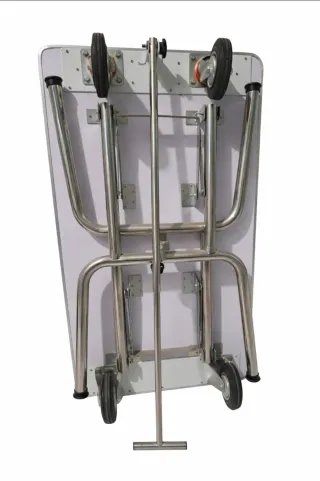 Mesa Plegable Exposición con Ruedas