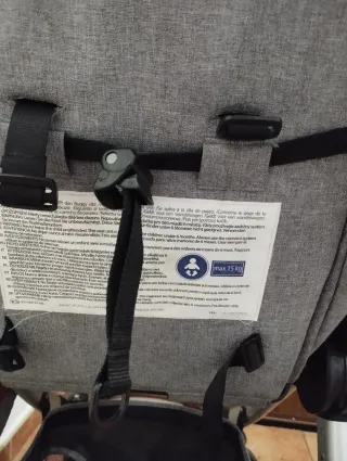 Carro Kinderkraft gris