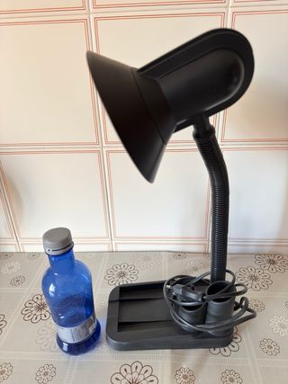 Lámpara de estudio negra