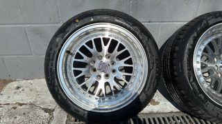 Llantas R15 4x100 con neumáticos