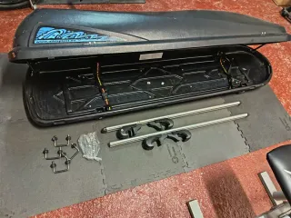 Cofre de techo y baca coche