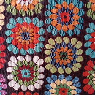 Tela Gobelino Jacquard Mosaico Retro 2,80m