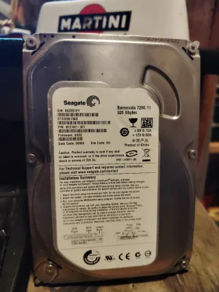 Disco Duro Seagate Barracuda 7200.11 320GB