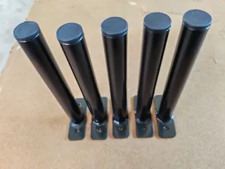 Soportes individuales para discos de pesas (5 ud)