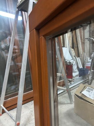 Ventana madera Climalit