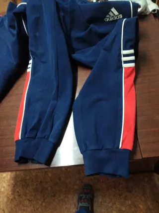 Chándal Adidas Azul y Rojo