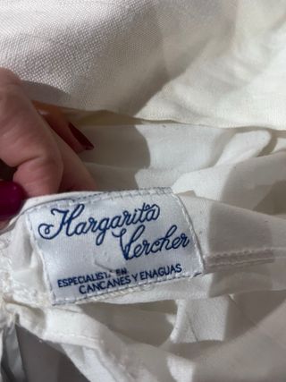 Cancán Fallera Niña Margarita Vercher