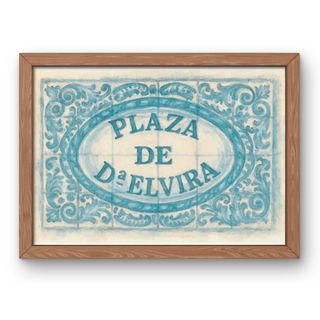 Lámina acuarela Plaza Doña Elvira