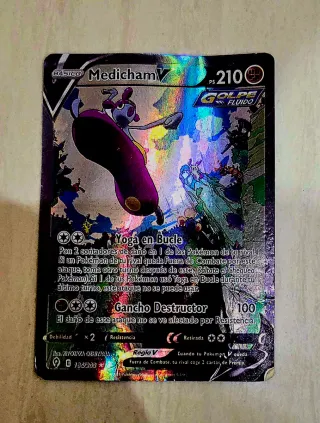Carta Pokémon Medicham V 210 PS