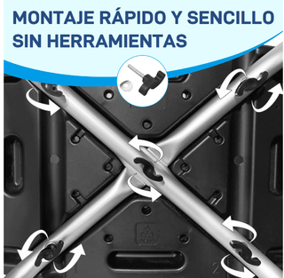 Taburete Ducha HOMCOM Ajustable