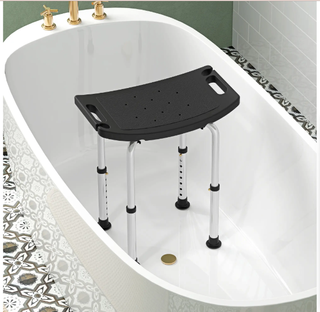 Taburete Ducha HOMCOM Ajustable