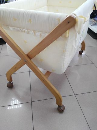 Minicuna tijera madera