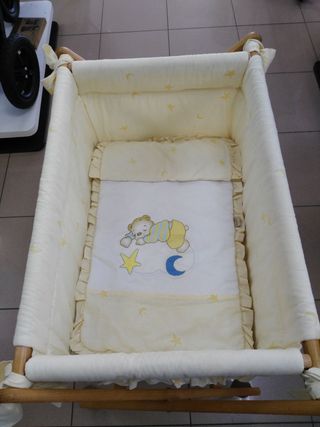 Minicuna tijera madera