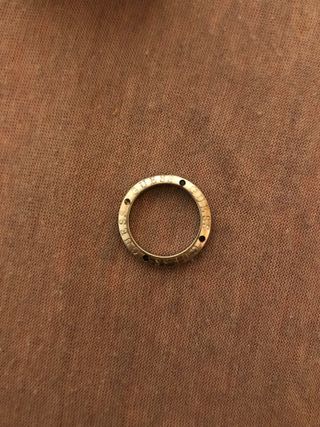 Anillo Guess Acero con Piedras Swarovski