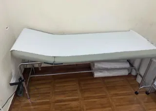 Camilla profesional esmaltada 180x55x70 cm