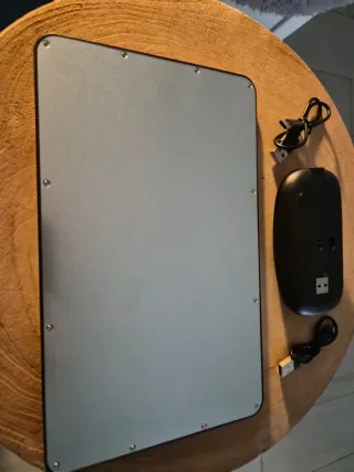 Teclado y Ratón Inalámbricos Negros