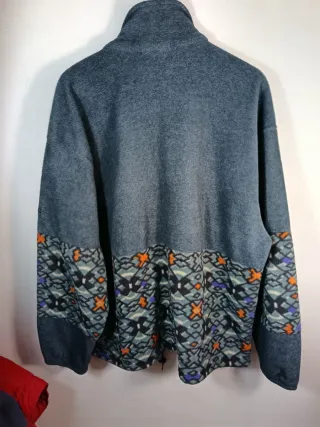 Forro Polar Adidas Vintage 90s Multicolor Talla L