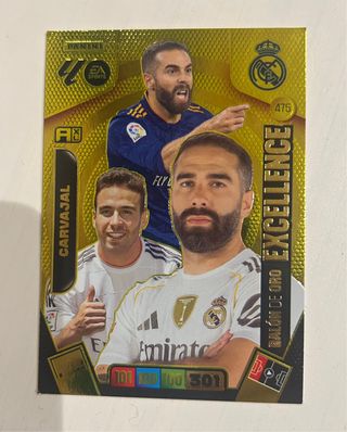 Balón de Oro Excellence Carvajal adrenalyn 25-26