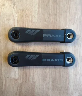 Bielas de carbono *NUEVO* Praxis 165mm