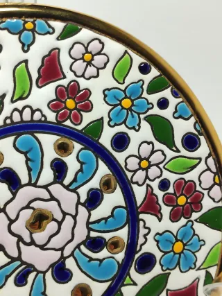 Plato de la Ceramo estilo Triana Sevilla