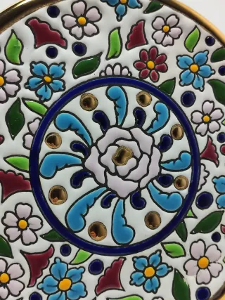 Plato de la Ceramo estilo Triana Sevilla