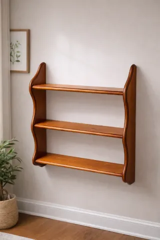 Estantería de madera maciza – como nueva