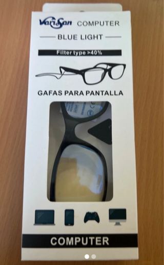 Gafas VariSan Luz Azul Filtro >40%