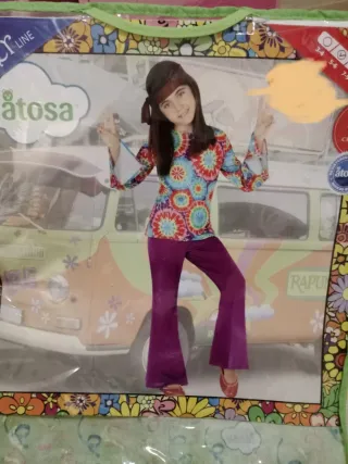 Leggings brillantes azules y rosa