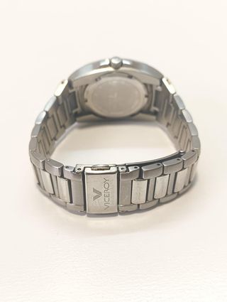 RELOJ VICEROY 46296  ESFERA VERDE CORREA METALICA