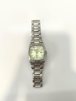 RELOJ VICEROY 46296  ESFERA VERDE CORREA METALICA