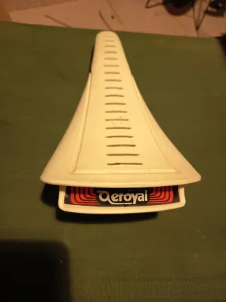 Sillín BMX Aeroyal Blanco(con nuez SR)