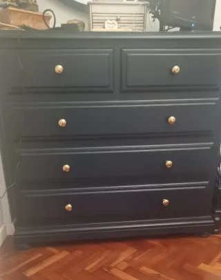 Conjunto de muebles de madera maciza dormitorio