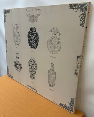 Tela con Vasi Cinesi