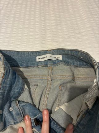 Pantalón campana vaquero