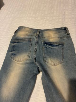 Pantalón campana vaquero