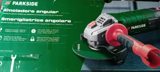 Radial Parkside PWS 125-18 + Accesorios