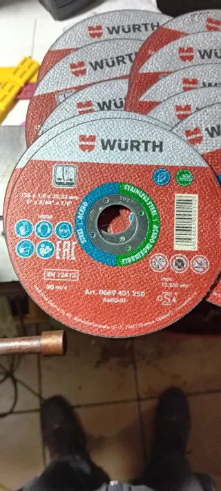 Radial Parkside PWS 125-18 + Accesorios