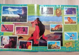 Álbum Cromos El Rey León completo (Panini)