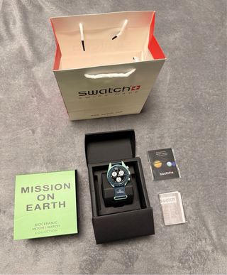Reloj Swatch Moonswatch Mission on Earth