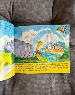 3 libros inglés: Hamish the.., Nessie.. & Way of..