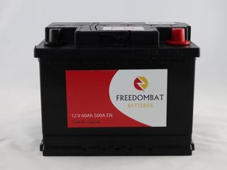 Batería Coche Freedombat 12V 60Ah 500A