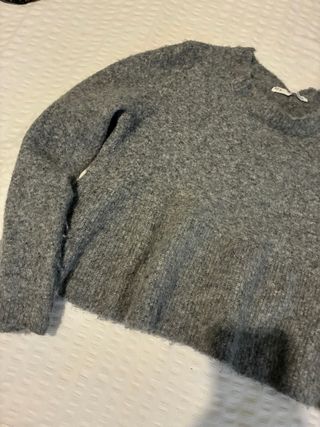 Jersey gris de punto