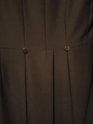 Chaqueta Frac Hombre Negra Talla 48 Nueva