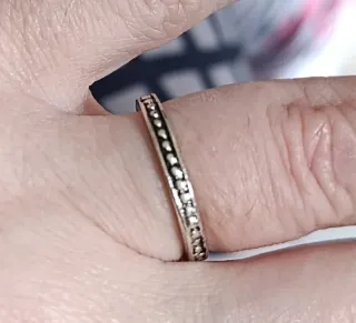 Lote 9 Anillos Plateados Ajustables unos otros no.