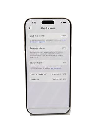 IPHONE 16 PRO MAX 256GB TITANIO DESIERTO 97% SALUD BAT