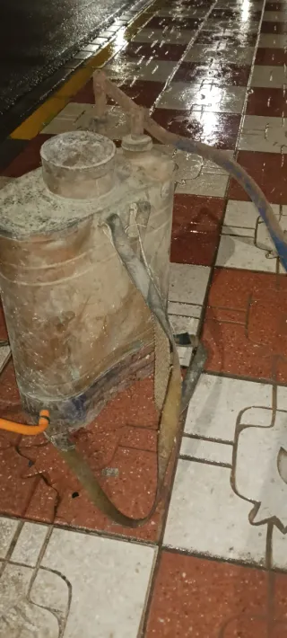 Mochila sulfatar latón